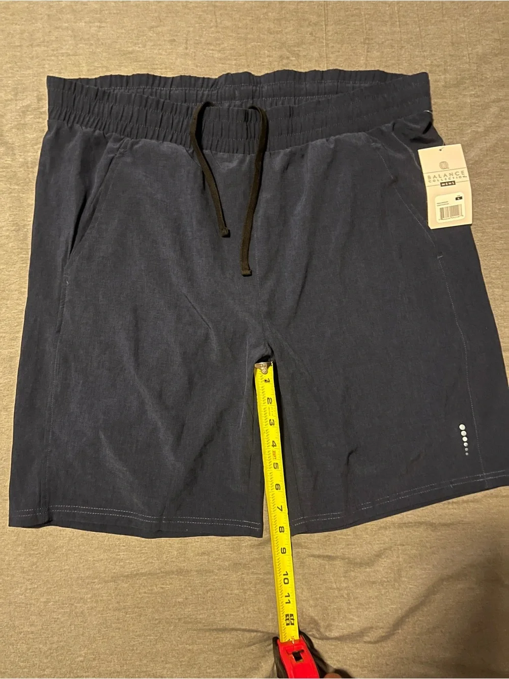 Balance Collection Men’s Navy Athletic Drawstring Shorts